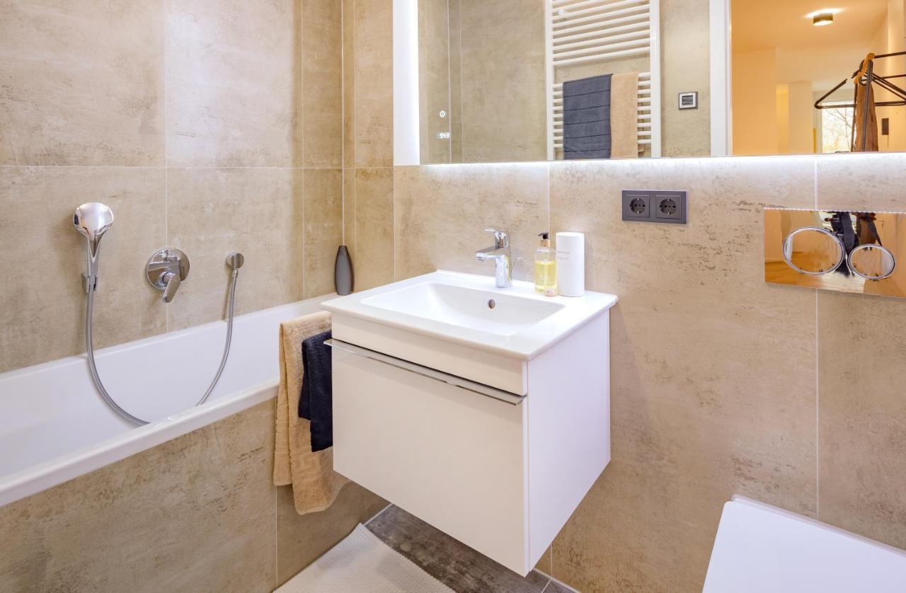 Apartamento Sweethome-muc01-luxus Pur-gr. Küche-2 Bäder-2 Terrassen Ottobrunn
